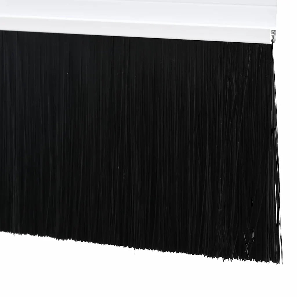 Spazzole per porte a vite 2 pcs Bianco 100 cm Lega di alluminio 42019535