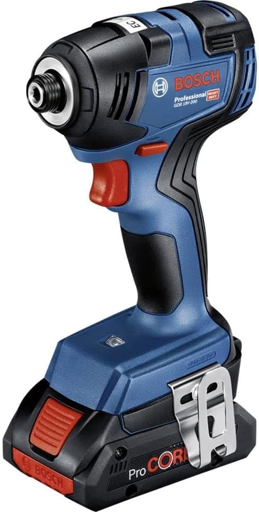 Bosch Professional 06019J2108 GDR 18V-200 + GSR 18V-55, 18V, blu