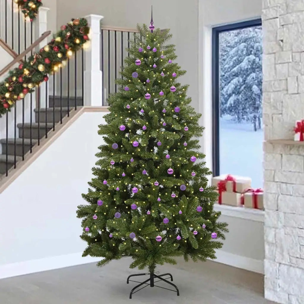 Albero di Natale artificiale Verde 270 cm PVC e Metallo 3395718