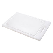 TAGLIERE ANTIBATTERICO PER ALIMENTI cm 44 x 30 - con scalanatura  - DEMOLLI