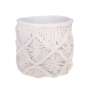 Set 3 Contenitori Decorativo Ø 14 H 12,5 cm