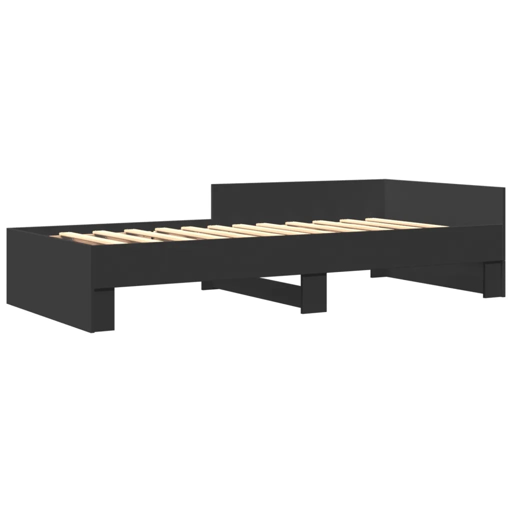 Giroletto Nero 75x190 cm in Legno Multistrato 849594