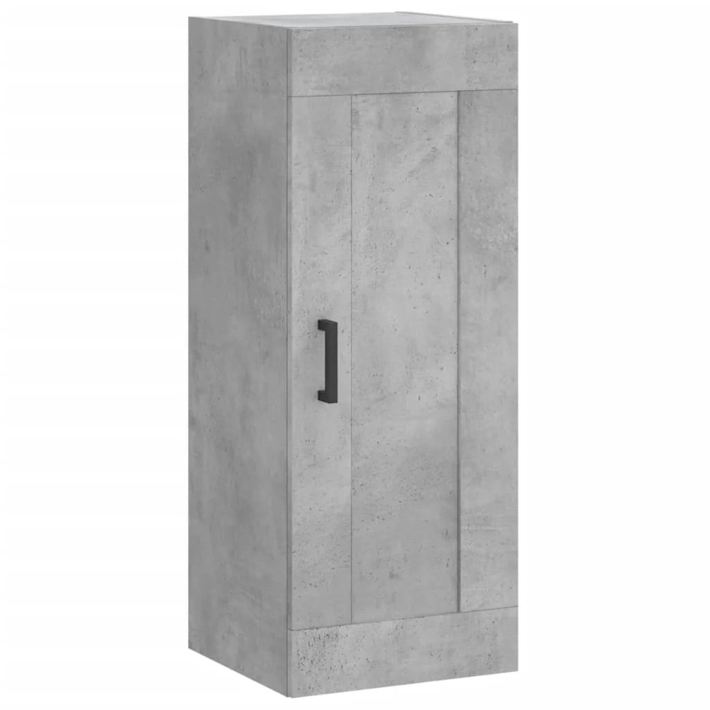 Buffet credenza cassettiera mobiletto mobile contenitore organizer per cucina soggiorno salotto alto 34,5 x 34 x 180 cm legno ingegnerizzato grigio 02_0034346