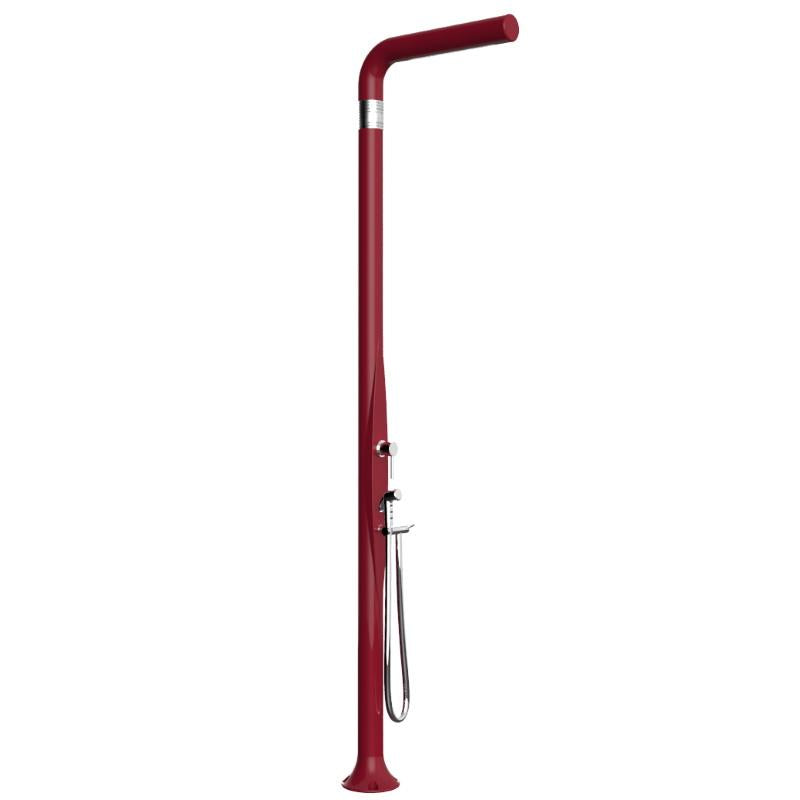 Doccia Tradizionale In Polietilene Funny Yang Con Doccetta E Miscelatore Colore Rosso Cv-T245/3027