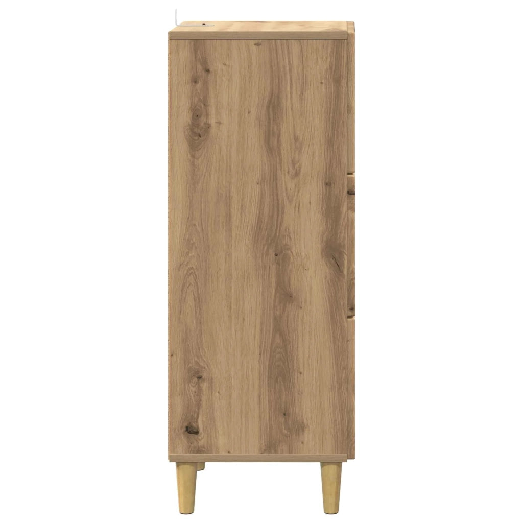 Mobile con Cassetti Rovere Artigianale 33 x 34,5 x 90 cm 894624