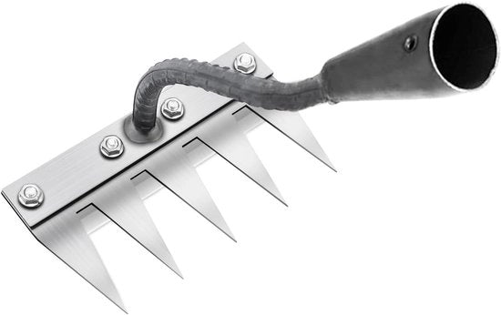 Hark metallico multifunzionale a 5 denti – Senza acciaio
