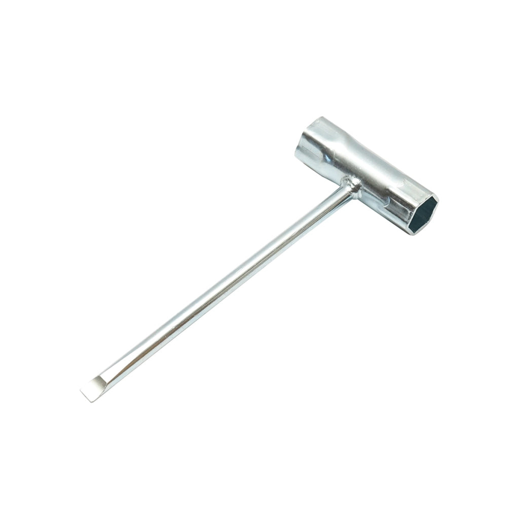 Chiave per candele per motosega 17x19x160mmmm con cacciavite destro incluso