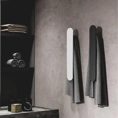 Scaldasalviette elettrico Ness 48 cm bianco opaco 40W in ceramica