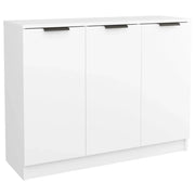 Buffet credenza cassettiera armadio mobile contenitore organizer per cucina soggiorno salotto 90,5 x 30 x 70 cm legno ingegnerizzato bianco 02_0030527