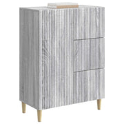Credenza | Madia | Buffet da pranzo | Armadio da pranzo Grigio Sonoma 66 x 34,5 x 90 cm Legno ingegnerizzato