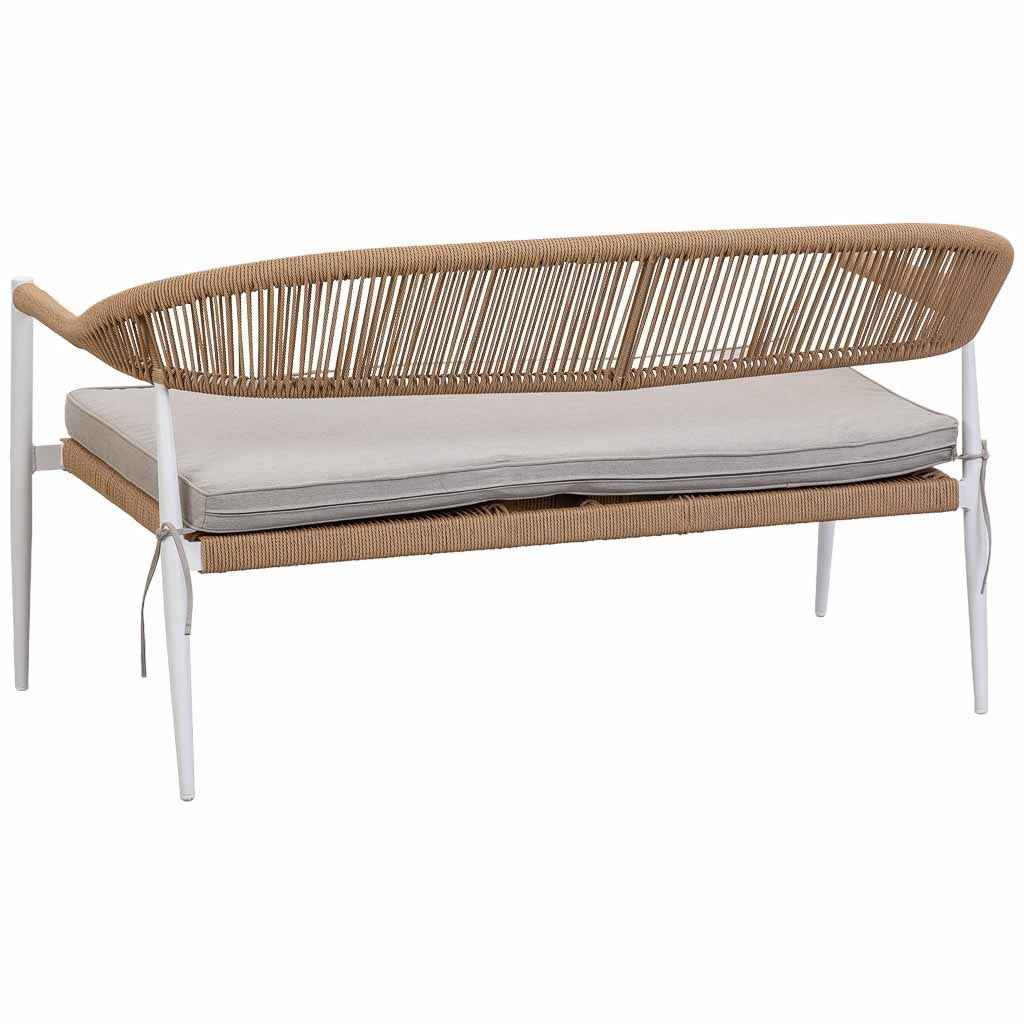 Tavolo, divano e 2 poltrone multicolore 100x55x45, 68x69x75, 138x69x75
