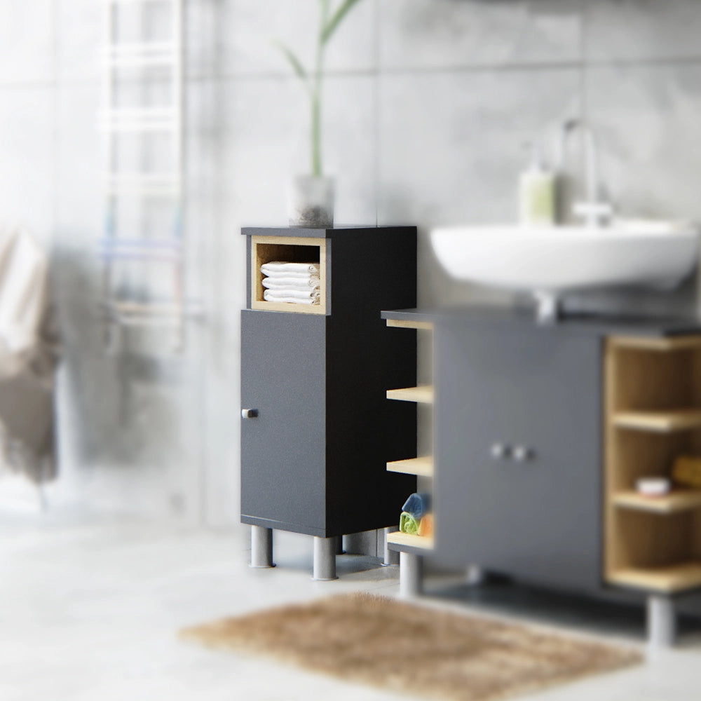 Vicco Mobiletto bagno Antracite 30 x 71.8 cm