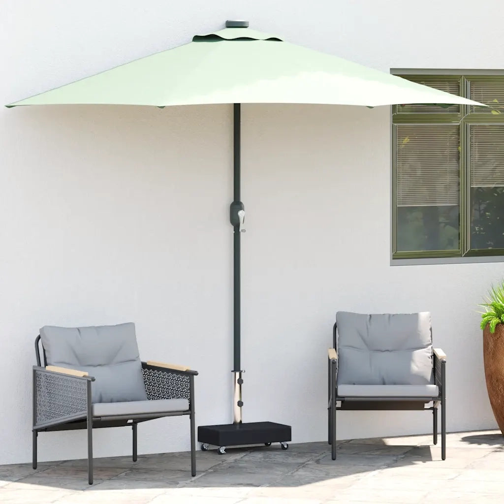 Base per Ombrellone Nera 45x25x8,3 cm in Granito CFW7005219