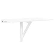 Tavolo Pieghevole da Parete Bianco 100x60 cm CFW2485986