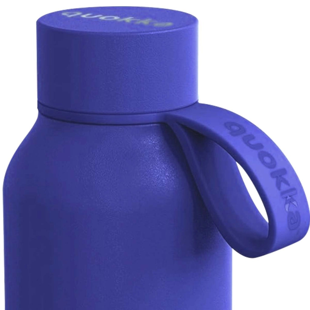 Bottiglia Termica 630ml Collezione Solid con Cinghia Blu notte Quokka