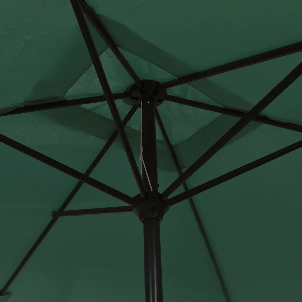 Ombrello | Parasole 200 x 300 cm Verde Rettangolare