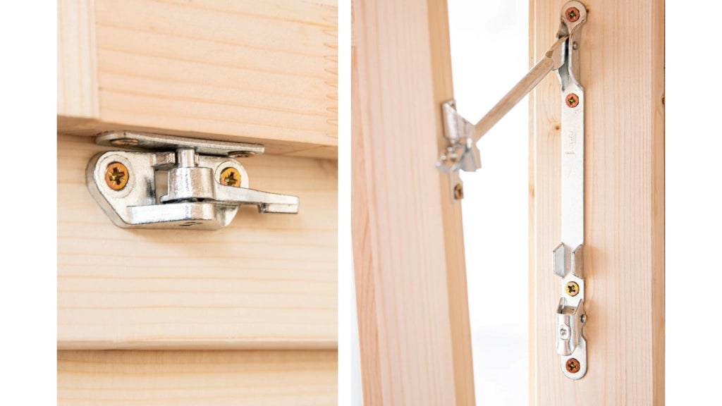 Casetta da giardino in legno - 15.21m2 - 3.9x3.9m - 40mm - colore: naturale - DOM658 - ALTANKA