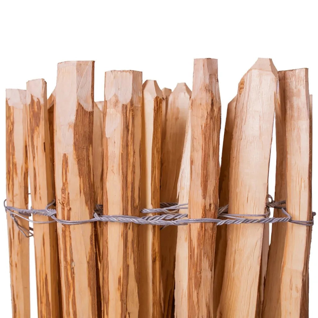 Staccionata in Legno di Nocciolo 60x500 cm
