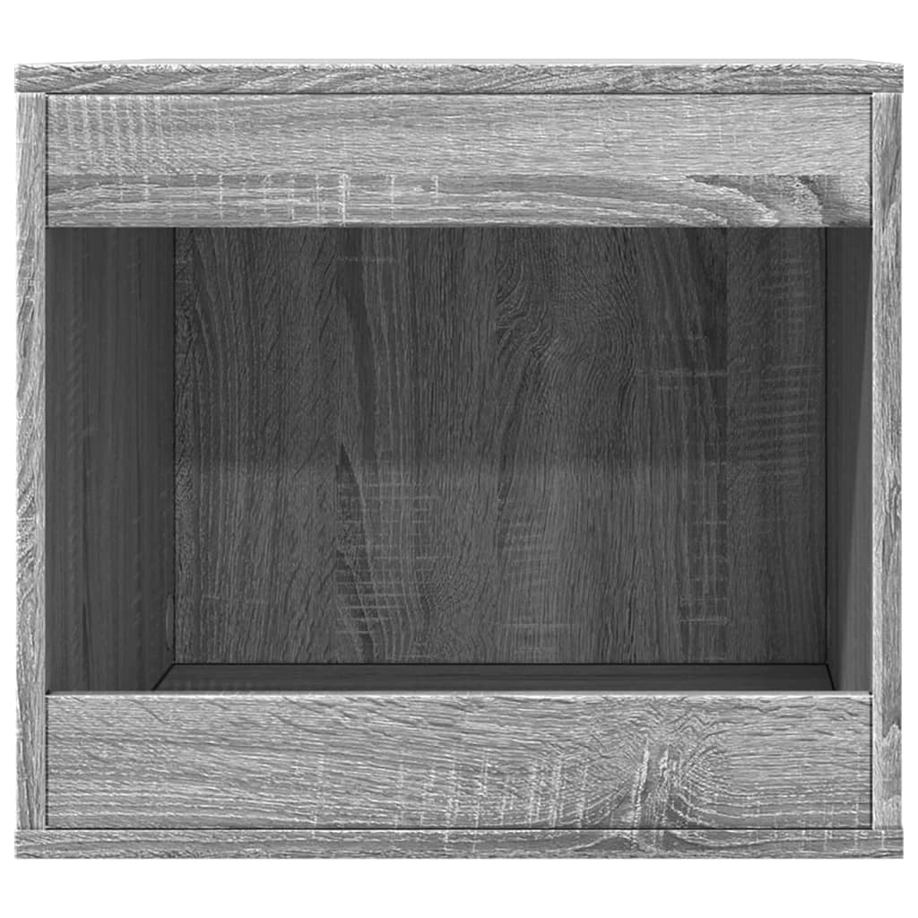 Mobiletto per lettiera per gatti in legno ingegnerizzato Sonoma grigio 02_0043336