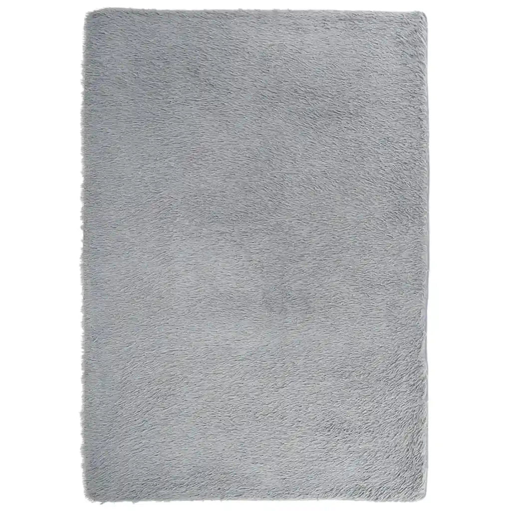 vidaXL Tappeto Shaggy a Pelo Lungo NAVARRA Grigio Chiaro 240x340 cm