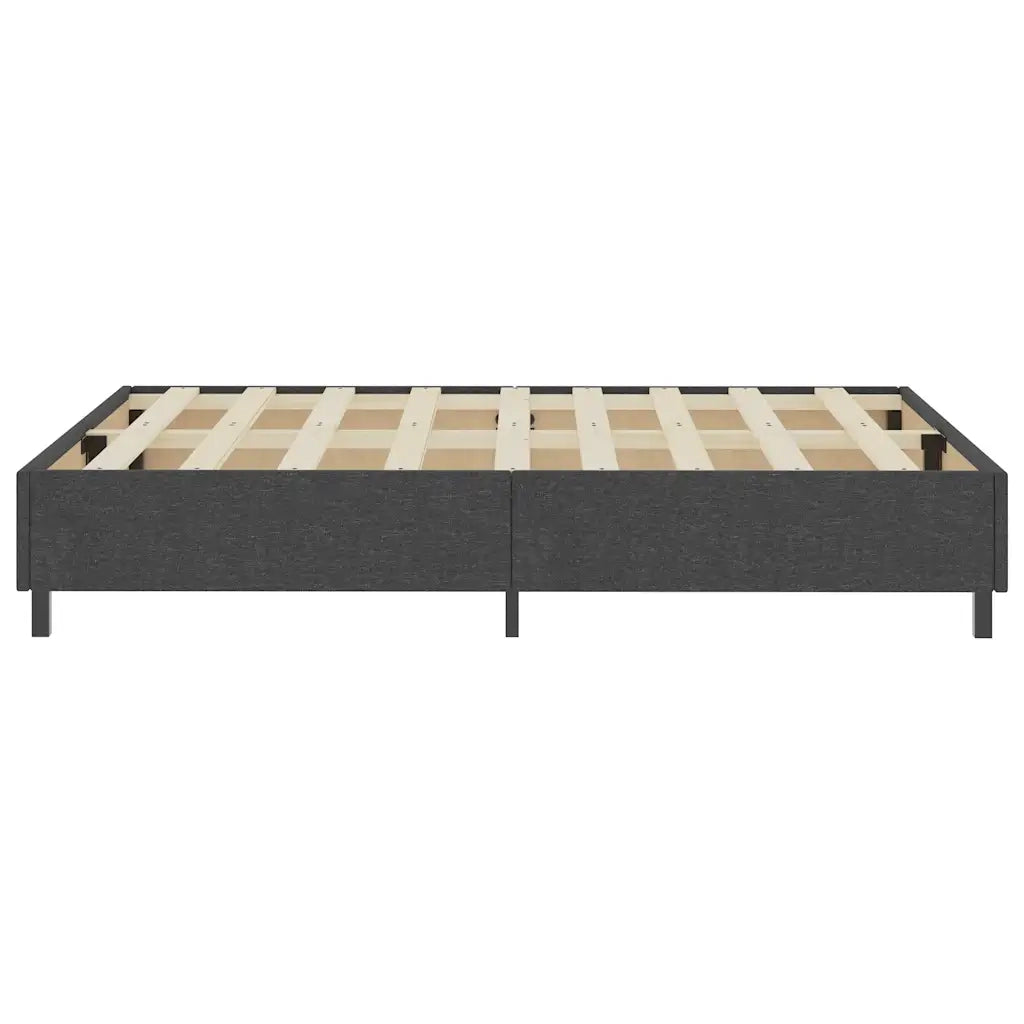 Letto a Molle Grigio in Tessuto 180x200 cm 287466