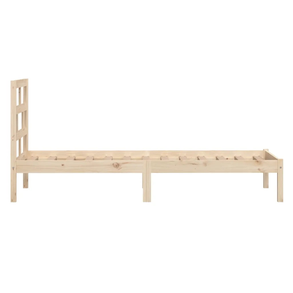 Giroletto-Struttura Letto in Legno Massello di Pino 90x200 cm 173578