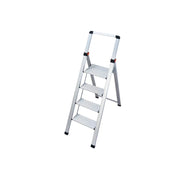 Scaletta con Gradini e Parapetto in Alluminio Slimstep Gierre Formato: 3 Gradini