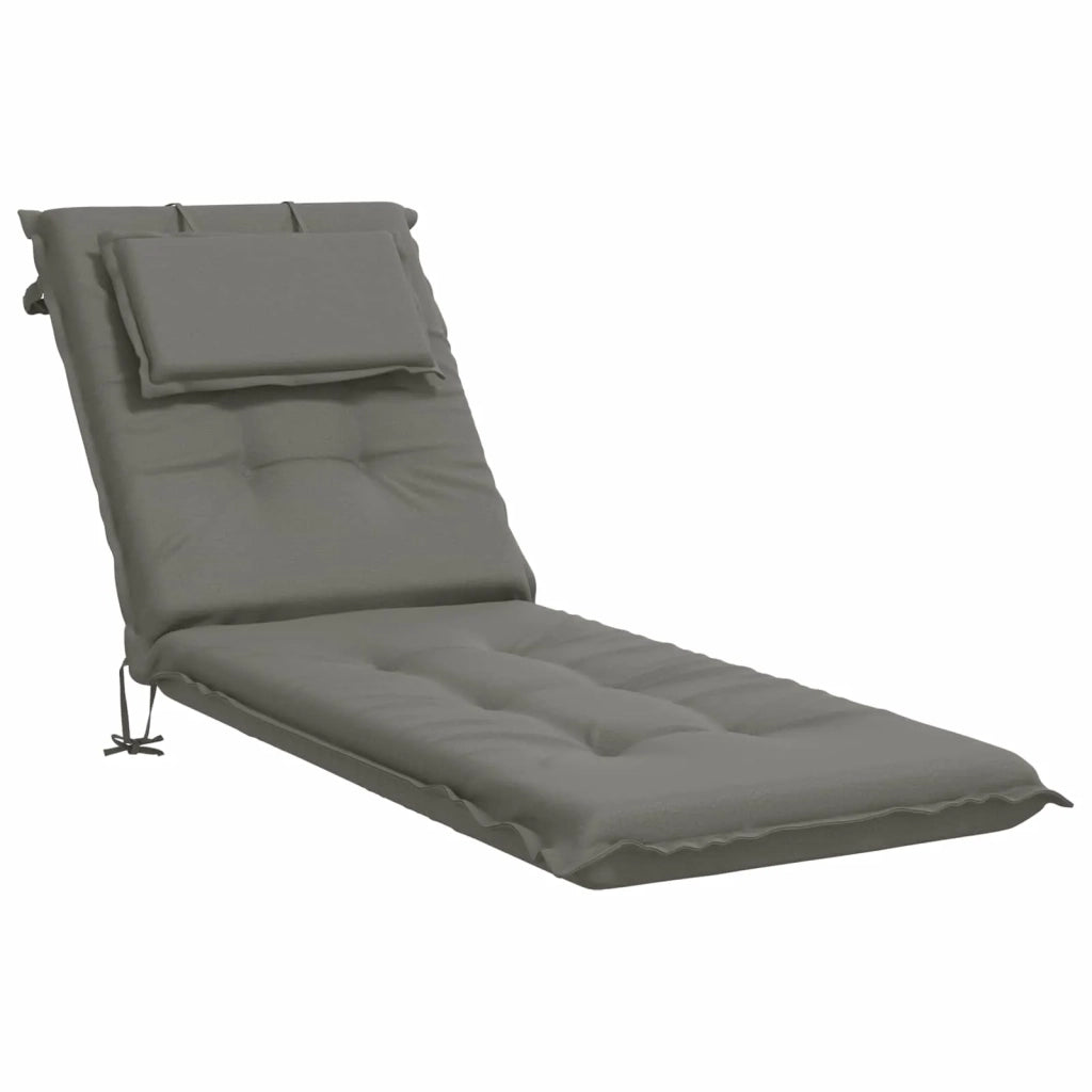 Cuscino per Lettino GEMERT 100% Poliestere Grigio 947524