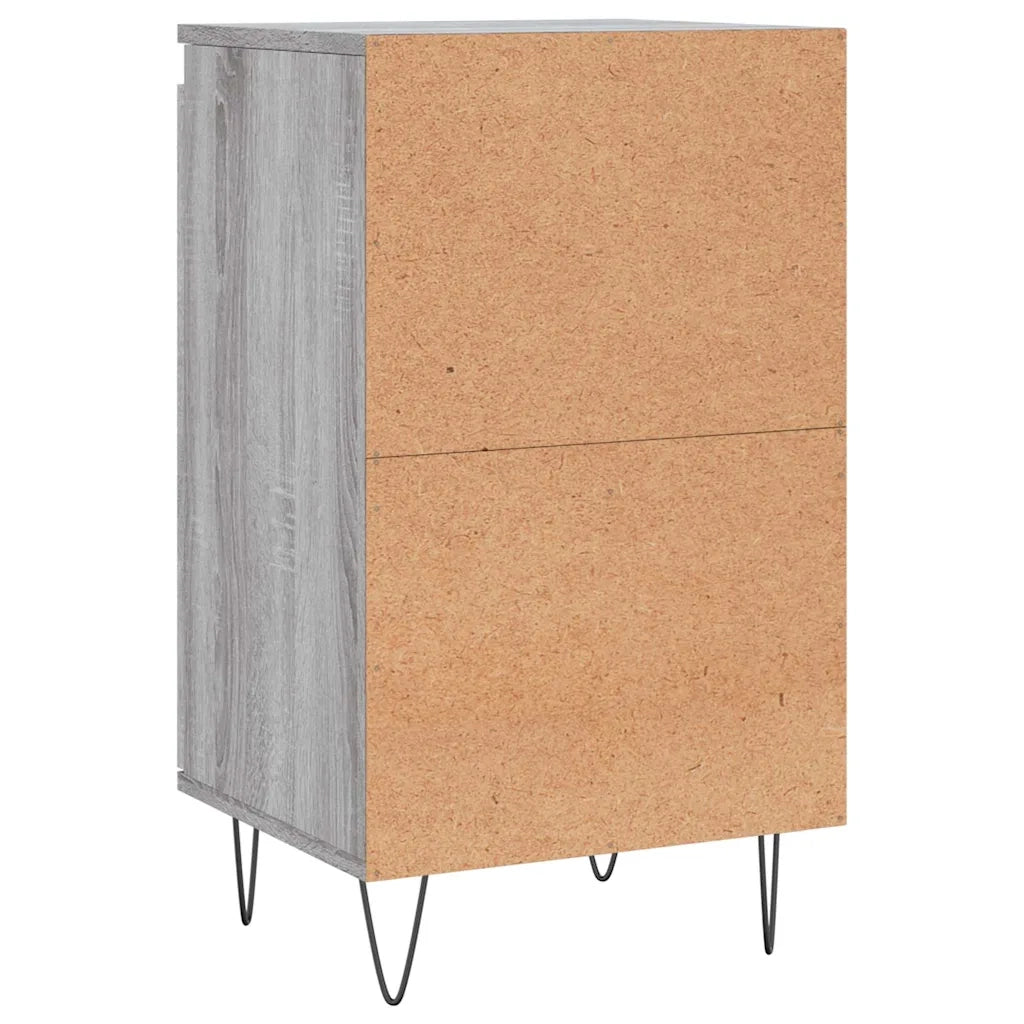 Credenza | Madia | Buffet da pranzo | Armadio da pranzo Grigio Sonoma 40x35x70 cm in Legno Multistrato
