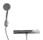 Set miscelatore doccia termostatico con doccetta e supporto