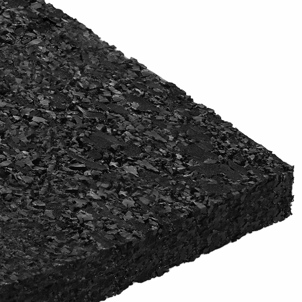 Pad per patio in granuli di gomma Nero 6 x 9 x 0,8 cm Gomma CFW9880506