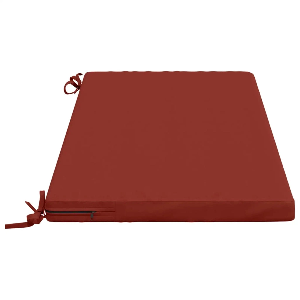 Cuscini per Panchina a 2 Pezzi SOEST 2 pz 100% Poliestere Rosso 949329