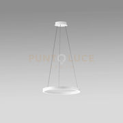CRISEIDE S/P - LAMPADARIO A SOSPENSIONE BIANCO 1 LUCE LED 3000K 3200LM 60W DIMMERABILE