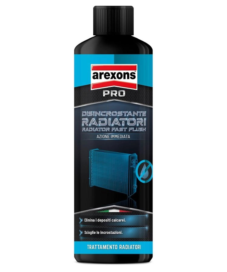 DISINCROSTANTE RADIATORI AREXONS PULIZIA CIRCUITO RAFFREDDAMENTO AUTO