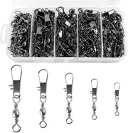 Vissnapdraais 200 Stuks - Connettivi 2#/4/6/8/10 - Snodi di Sicurezza - Acciaio Inox di Alta Qualità - Resistente alla Corrosione - Resistentente allo Sfregio - Vite per Viti