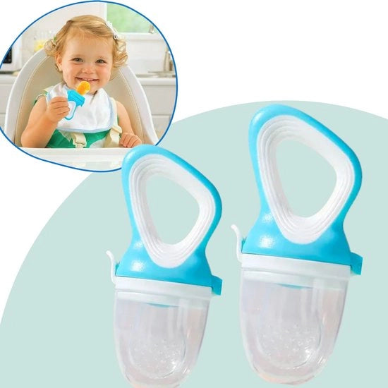 Flessibile per Bambini - Flessibile per Bambini - Flessibile - Nutrizione per Bambini - Flessibile per Sabbia - Senza BPA - 2 Pezzi - Blu