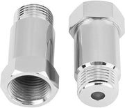 Estensore di Sensore di Ossigeno Universale - Adattatore per Sensore di Ossigeno - Argento - Eliminatore di Segnale di Controllo Motore - Adatto per Sistemi di Scarico -...