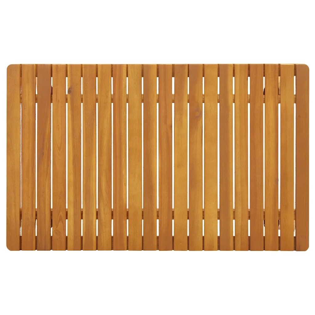 Tavolino da CaffÃ¨ per Giardino 90x55x35 cm Massello di Acacia cod mxl 70710