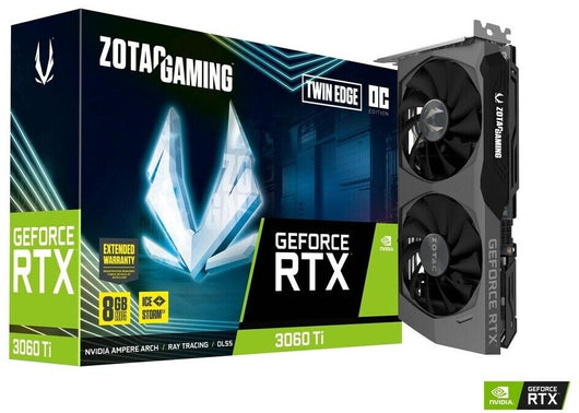 Scheda grafica zotac rtx 3060ti twin edge oc lhr - ZT-A30610H-10MLHR