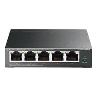 Tp-link tl-sg105mpe switch di rete l2 gigabit ethernet (10/100/1000) supporto power over ethernet (poe) nero - 155830