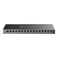 Tp-link tl-sg116p switch di rete non gestito gigabit ethernet (10/100/1000) supporto power over ethernet (poe) nero - 155831