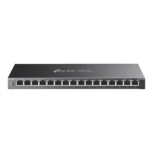 Tp-link tl-sg116p switch di rete non gestito gigabit ethernet (10/100/1000) supporto power over ethernet (poe) nero - 155831