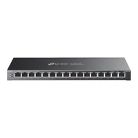Tp-link tl-sg116p switch di rete non gestito gigabit ethernet (10/100/1000) supporto power over ethernet (poe) nero - 155831