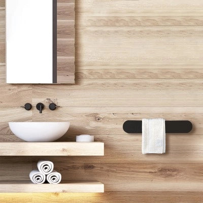 Scaldasalviette elettrico Ness 63 cm asfalto opaco 50W in ceramica