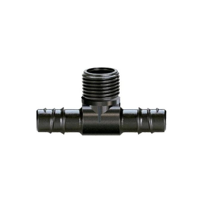 Claber Conf. 2 Raccordi Rainjet  3 vie con Filetto 1-2 per tubi Collettori 1-2