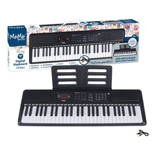 Tastiera musicale meme music 10354 ray black