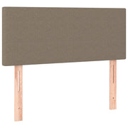 Testiera | Testata Tortora 90x5x78/88 cm in Tessuto
