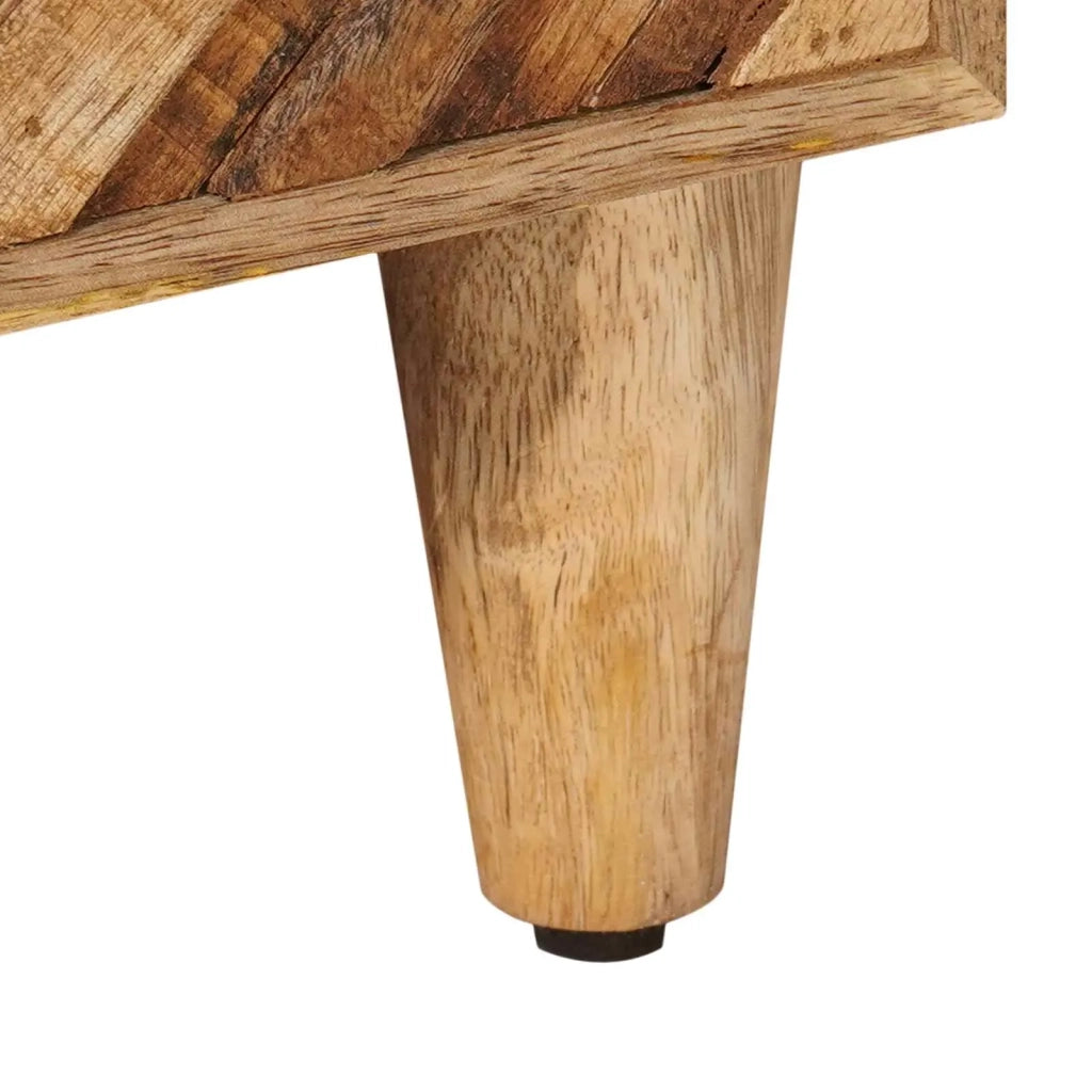 Comodino | Armadio da Notte | Mobiletto da notte Marrone 40 x 33,5 x 46 cm Legno di mango massello