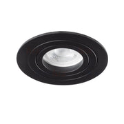 Faretto incasso soffitto Kanlux SEIDY nero orientabile GX5.3 50W