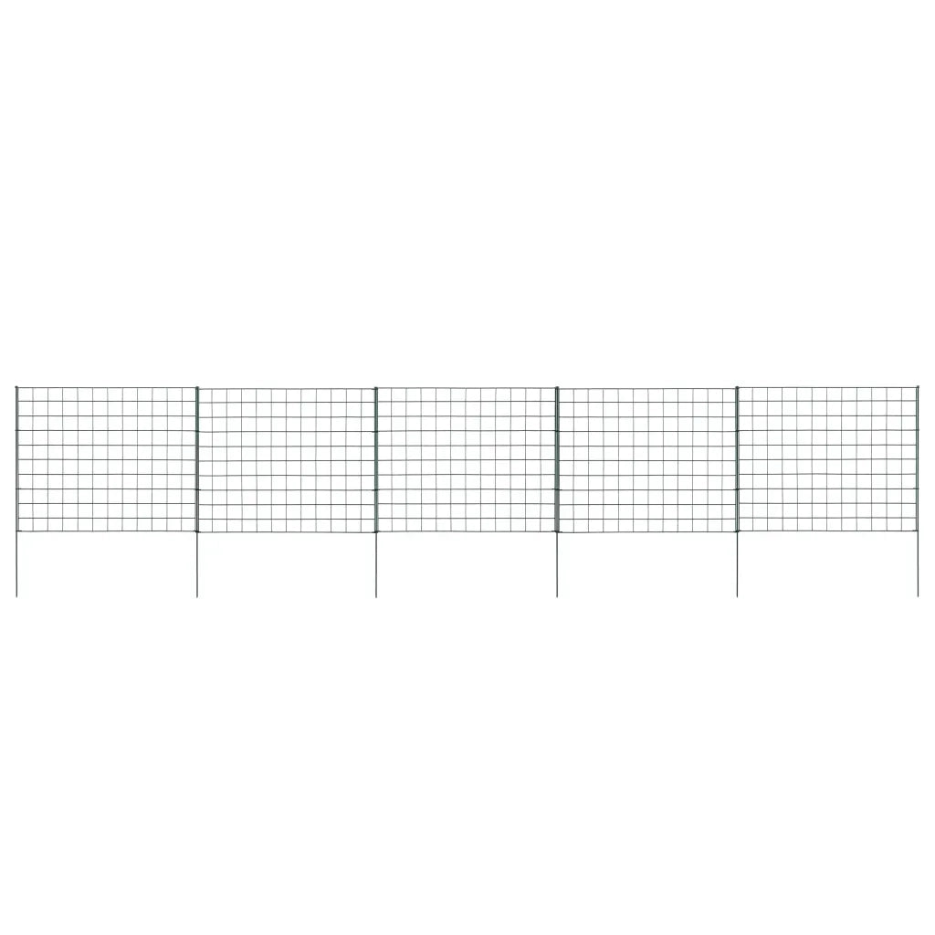 Set Recinzione da Giardino ad Arco 77,5x64 cm Verde 146102